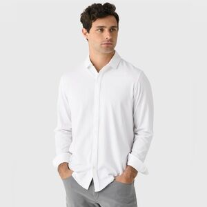 ORCHARD & BROOME Men's Bowery Pima Cotton Stretch Shirt